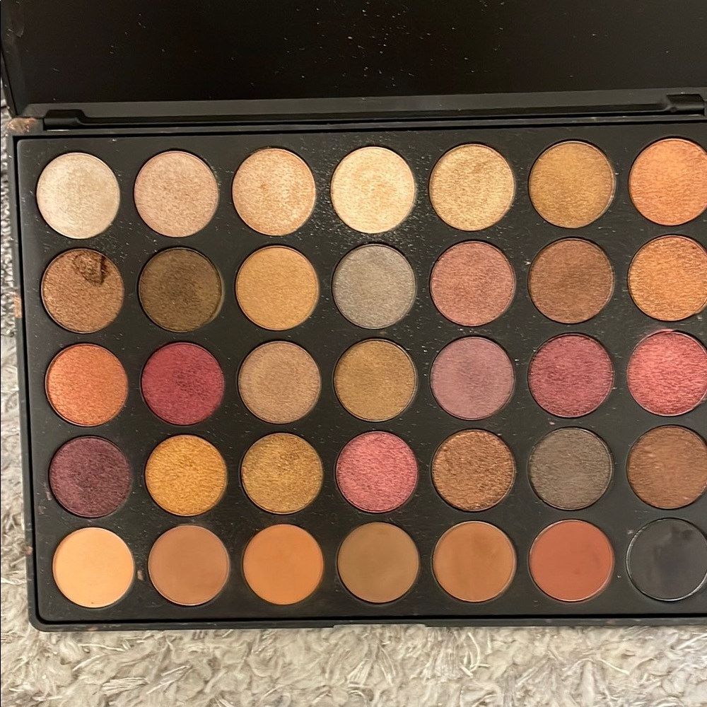 Morphe Brown and Pink Eyeshadow Palette 35 Shades